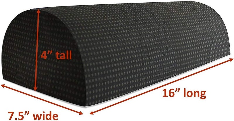 ComfortHome Half Moon Pillow for Leg Elevation | Ankle Knee Neck and Lumbar Support Bolster | Non-slip Removable Washable Cover by Comfort Home - Image 2